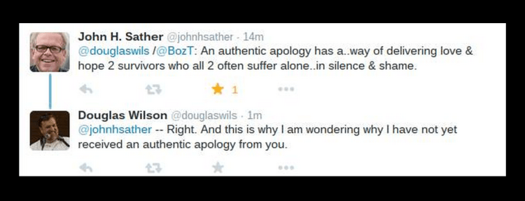 Douglas Wilson twitter